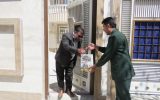 ۳۰۰ بسته بهداشتی به خانواده های  شهدا و جانبازان استان اهدا شد+تصاویر
