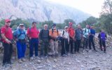 صعودگروه کوهنوردی یاران کوهستان شهرستان چرام به قله ی ۳۴۸۹ متری کوه نیر+تصاویر