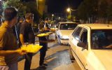 موکب شهدای چرام درشب عاشورابه روایت تصویر
