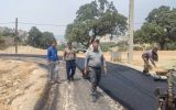 آسفالت ۵۰هزار مترمربع از معابر شهر سرفاریاب / کوچه و خیابانی خاکی نمی ماند