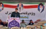 برگزاری صبحگاه مشترک نیروهای مسلح شهرستان چرام