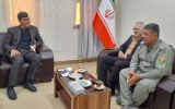 دیدار مدیر کل محیط زیست استان با فرماندار شهرستان چرام