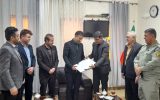 رئیس جدید اداره راه وشهرسازی چرام معارفه شد