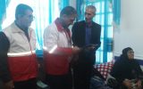 عیادت جمعی ازمسئولان شهرستان چرام از مادرشهیدباقرزاده