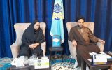 رئیس اداره تعاون روستایی شهرستان چرام باامام جمعه چرام دیدارکرد