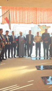 تجدید میثاق شورای اداری باشهدا همزمان با هفته دفاع مقدس